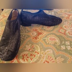 Repetto Paris 41 10 black shimmery flats Loafers Shoes
